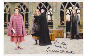 Emma Thompson Harry Potter Signed 8x12 Photo!